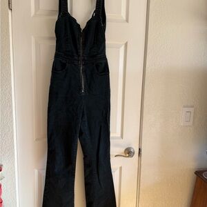 We The Free black  Denim Jumpsuit